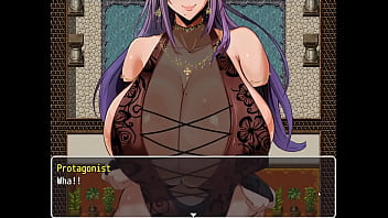 Mirena's Manor: A hentai game adventure featuring a titjob with a busty witch